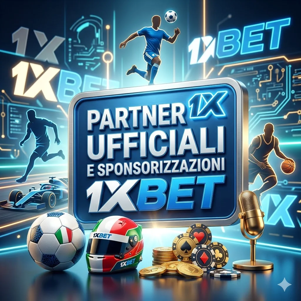Partner ufficiali e sponsorizzazioni 1xbet