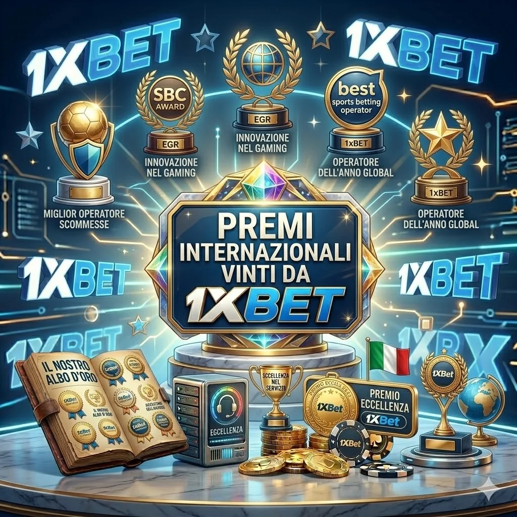 Premi internazionali vinti da 1xbet