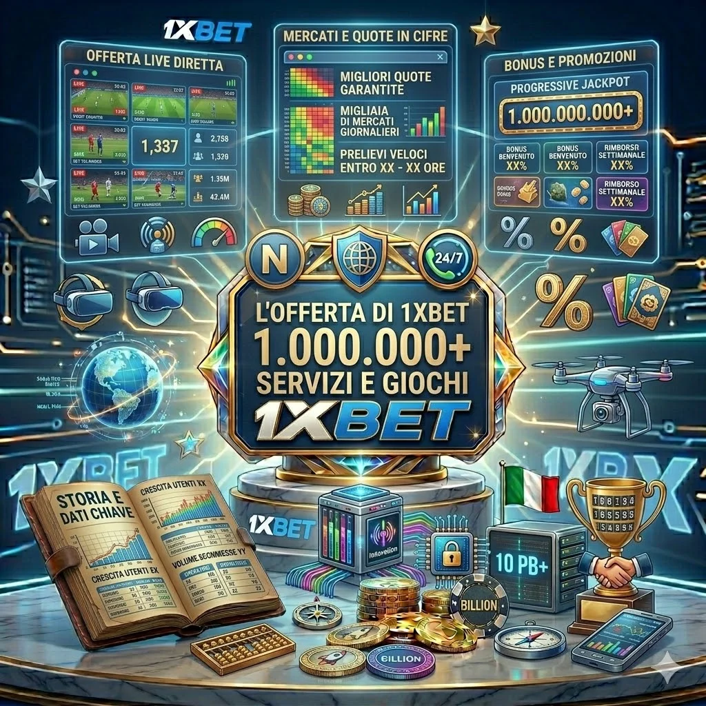 L'Offerta di 1xbet in Numeri