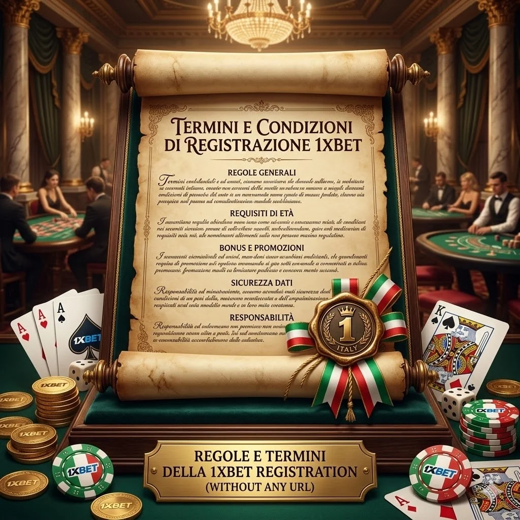 Regole e Termini della 1xbet Registration